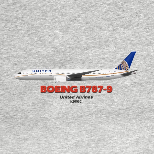 Boeing B787-9 - United Airlines by TheArtofFlying